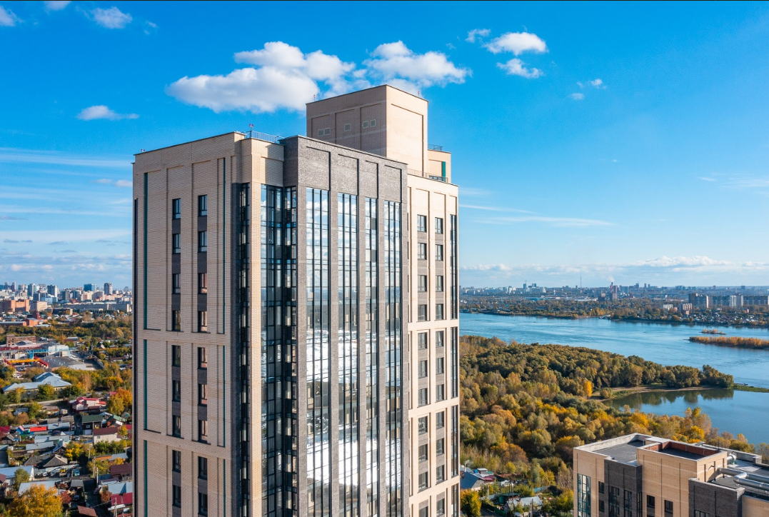 ЖК Березовая жемчужина, фасад здания