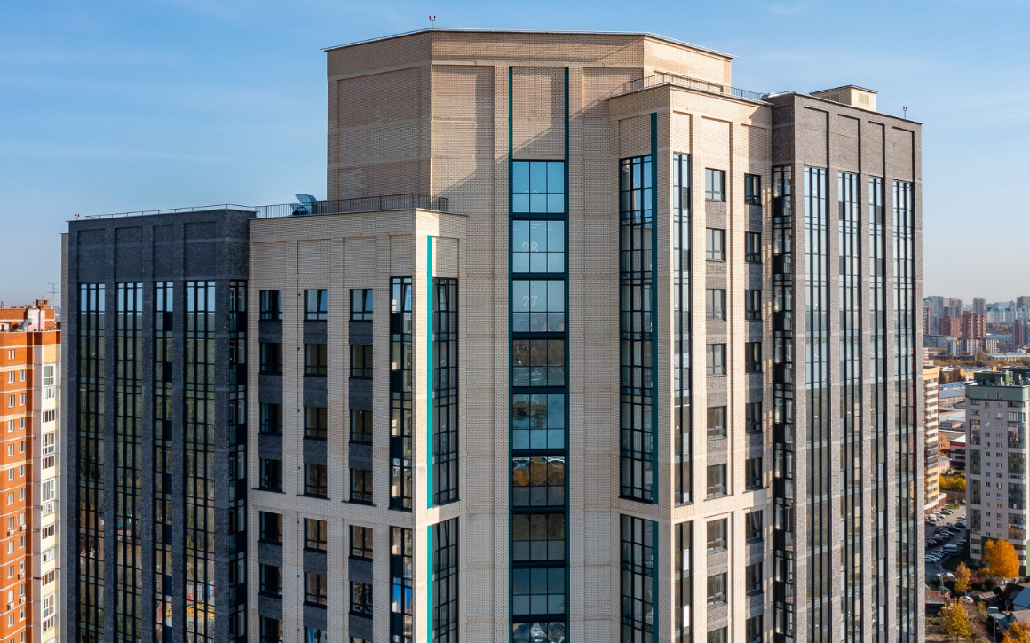 ЖК Березовая жемчужина, фасад здания