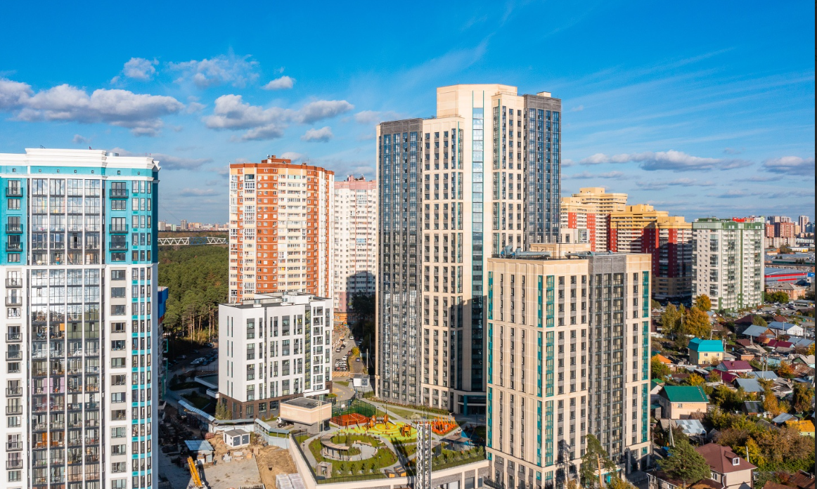 ЖК Березовая жемчужина, фасад здания