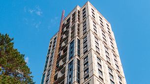 ЖК Бирюзовая жемчужина-4, фасад здания