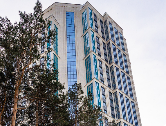 ЖК Бирюзовая жемчужина-4, фасад здания