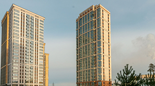 ЖК Чкалов 7, фасад здания