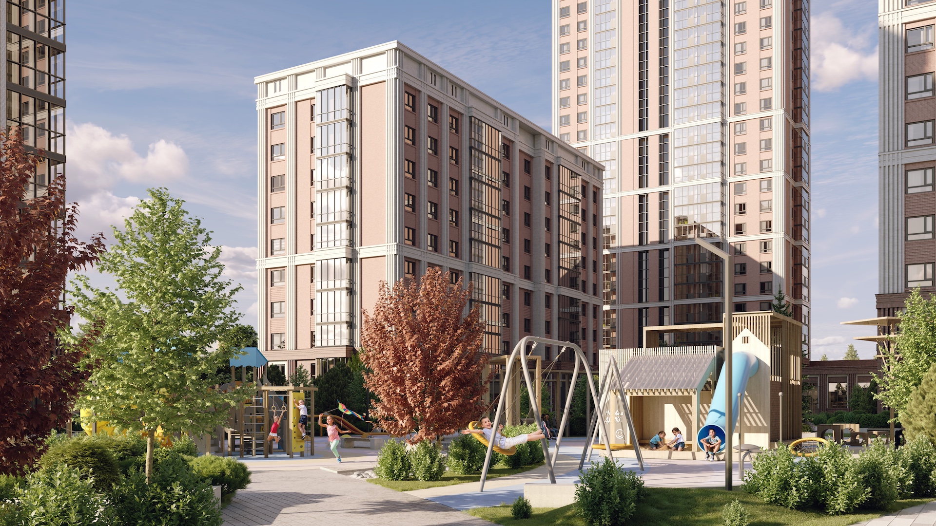 ЖК Калининский квартал, детская площадка