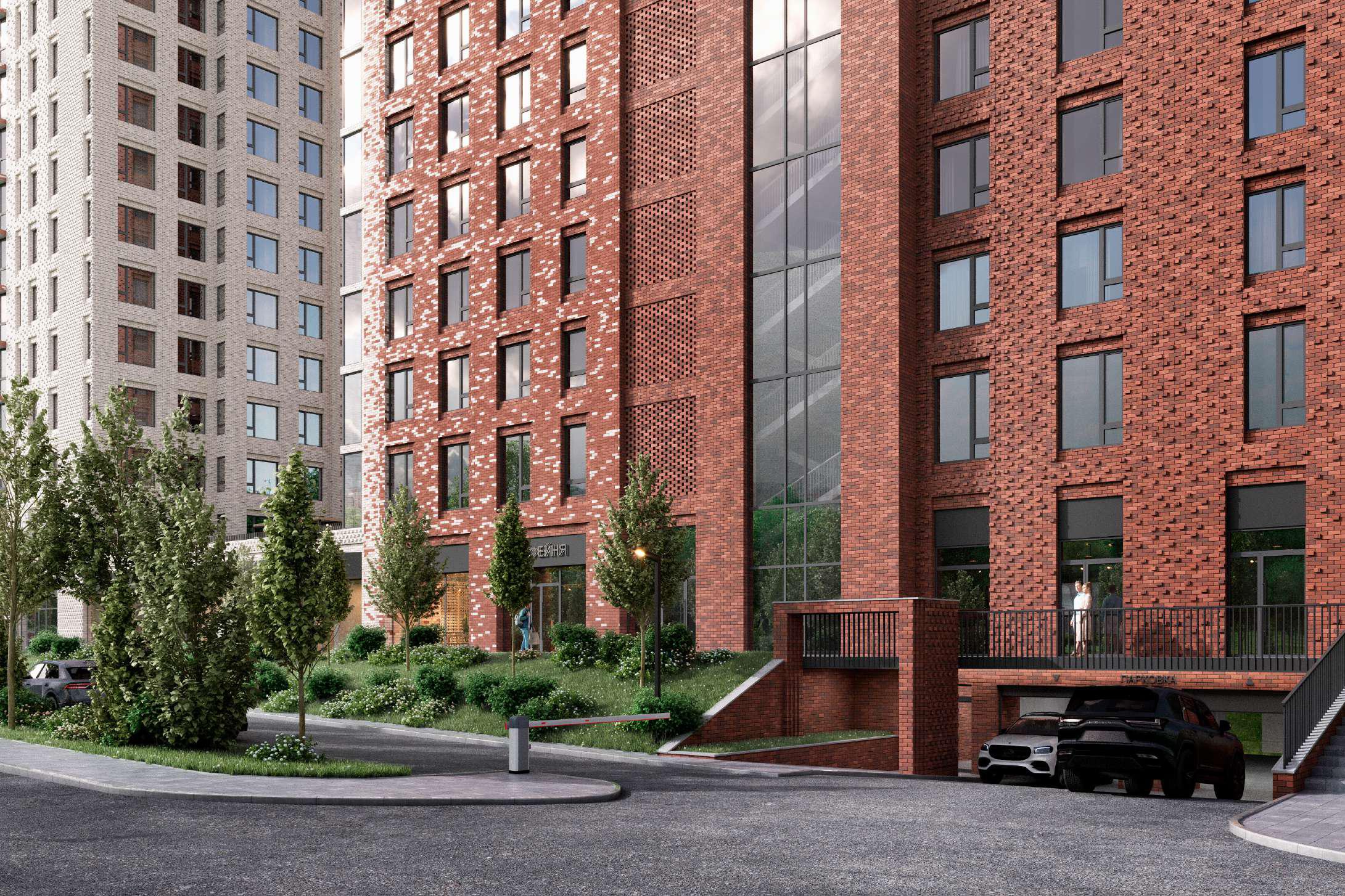 ЖК Паскаль, фасад здания