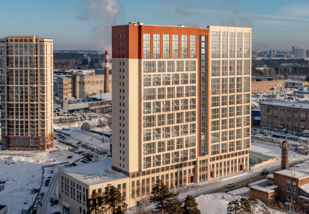 Апт. Ворошилов, фасад здания