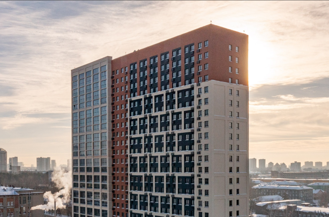 Апт. Ворошилов, фасад здания