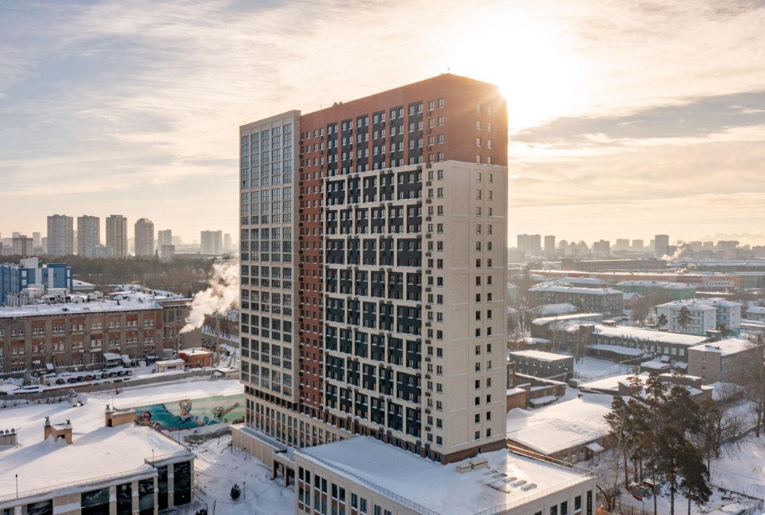 Апт. Ворошилов, фасад здания